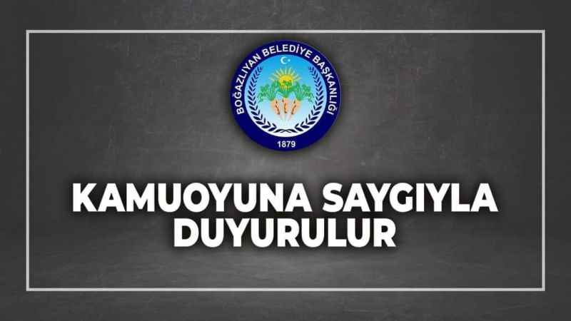 Boğazlıyan Belediyesi, Sosyal Medyada Yayılan Asılsız İddialara Açıklık Getirdi