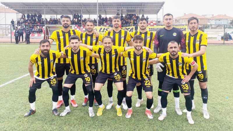 Sorgun Belediyespor garantiledi Bir üstte yer alacak