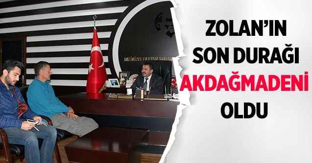 Gezgin Gazeteci, Akdağmadeni'ne ulaştı