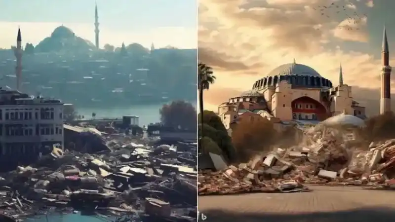 Kanınız donacak! Yapay zeka, İstanbul depremini canlı olarak görüntüledi