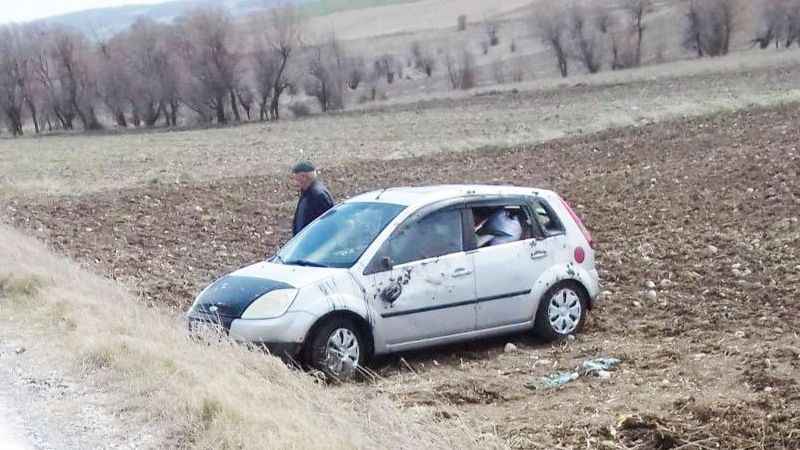 Çorum'da Korkutan Kaza: Yara Almadan Kurtuldu!
