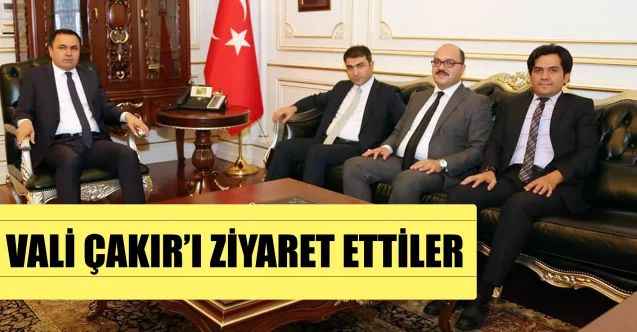 Yozgat Cumhuriyet Savcısı Hasan Uçak’tan Vali Çakır’a Ziyaret
