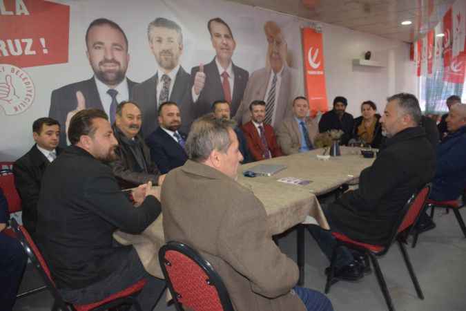 İYİ Parti Yozgat Milletvekili Kayalar: Yeniden Refah Partisi Sorgun Seçim İrtibat Bürosunu ziyaret etti