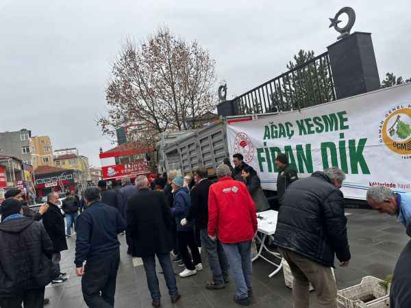 Sorgun'da fidanlar toprakla buluşacak