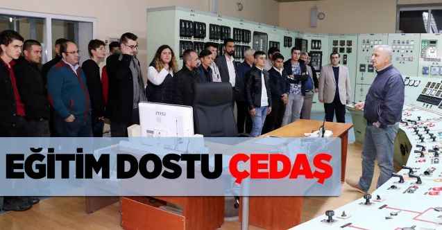 Çedaş, Yüksek Gerilim Dalı Öğrencileri İçin Teknik Gezi Düzenledi