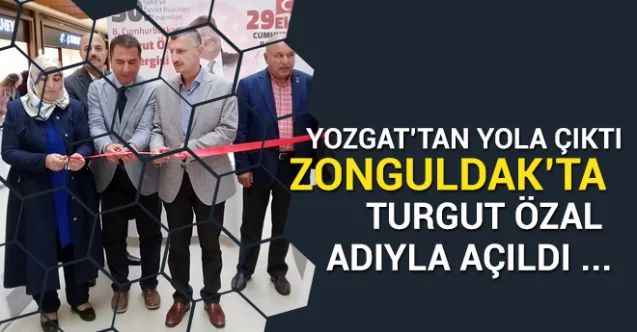 Yozgat'tan Yola Çıkan Şehit ve Devlet Büyükleri Emanetleri Sergisi Bu Kez Zonguldak'ta Açıldı