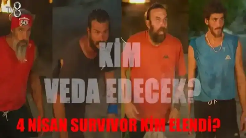 4 Nisan Survivor Kim Elendi? Survivor Bu Hafta Kim Elendi? 4 Nisan Perşembe Survivor Elenen İsim