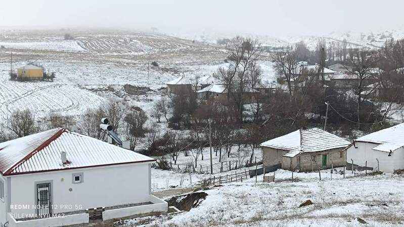 Yozgat’ta Nisan Ayında Kar Sürprizi!