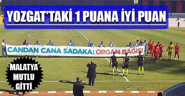 Malatya Yeşilyurt Belediyespor Yozgat'tan Mutlu Gitti!