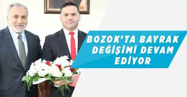 Bozok Üniversitesi'nde bayrak değişimi devam ediyor