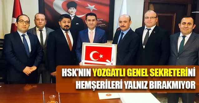 HSK Genel Sekreteri Seyfi Han’a Çekerekliler’den Anlamlı Ziyaret