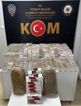 Kaçak makaron sigara üreten şahıs yakalandı