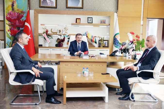 Hayırlı olsun ziyaretleri sürüyor Önemli isimleri ağırladı