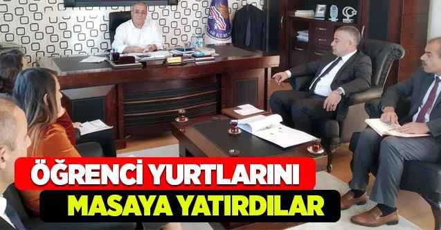 Yozgat Kredi ve Yurtlar Müdürlüğünde Yurtlar Masaya Yatırıldı