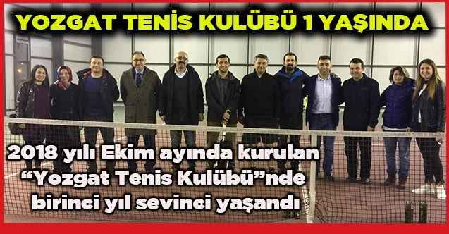 Yozgat Tenis Kulübü 1 Yaşında