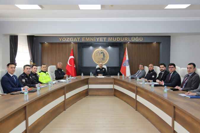 Yozgat Emniyetinden Kritik Güvenlik Toplantısı