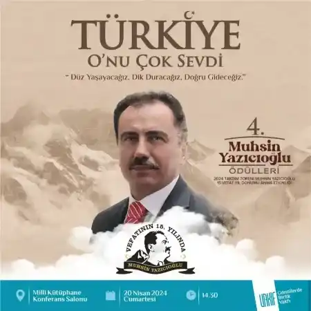 Türkiye onu çok sevdi! 4. Muhsin Yazıcıoğlu ödülleri sahiplerini buluyor