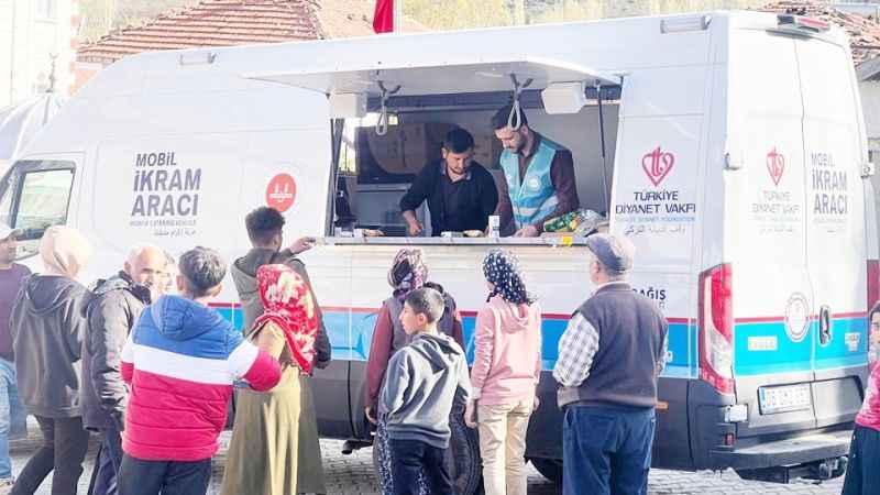 Kadışehri'nde Dayanışma: Türkiye Diyanet Vakfı'ndan Çorba İkramı...