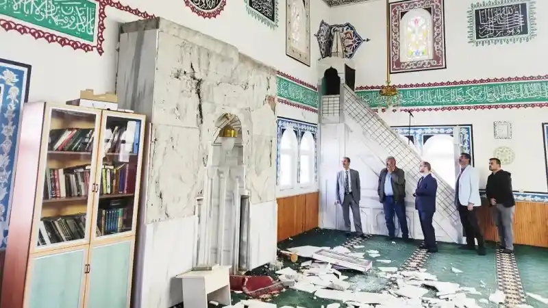 Deprem Sonrası Müftü Gülden'den Ziyaret!