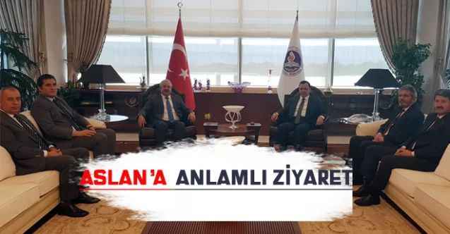 Çankaya Yozgatlılar Derneği Başkan ve Yönetim Kurulu Üyeleri, Anayasa Mahkemesi Başkanı Zühtü Aslan'ı Ziyaret Etti
