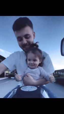 Sorgun'da Küçük Kızın Motosiklet Macerası Sosyal Medyayı Salladı