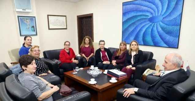 Başkan Gültak, kadın muhtarlarla bir araya geldi