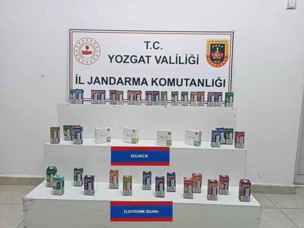 Yozgat'ta Kaçak Elektronik Sigara Operasyonu