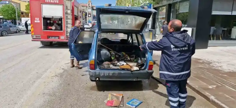 Yozgat'ın yanı başında alevler yükseldi
