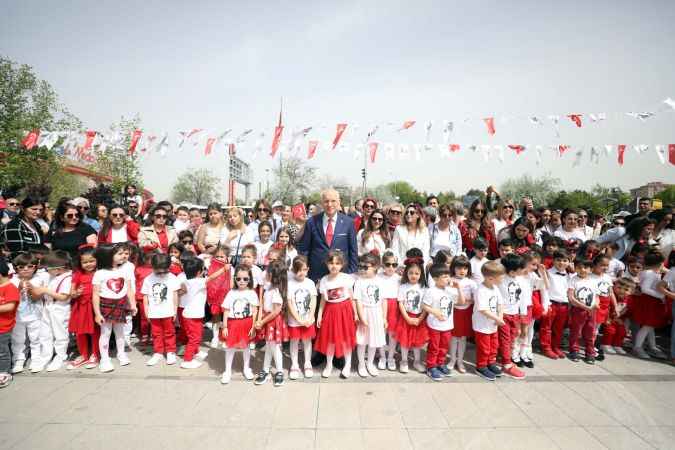 Yenimahalle’de 23 Nisan coşkusu