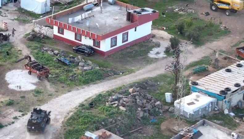 O zanlıyı drone ile yakaladılar