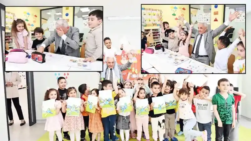 Mamak'ta 23 Nisan Coşkusu: Başkan Şahin, Çocukların Hem Arkadaşı Hem Başkan Amcası Oldu