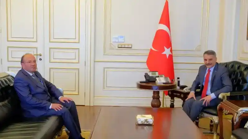Çayıralan Belediye Başkanı Kaygısız'dan Vali Özkan'a ziyaret
