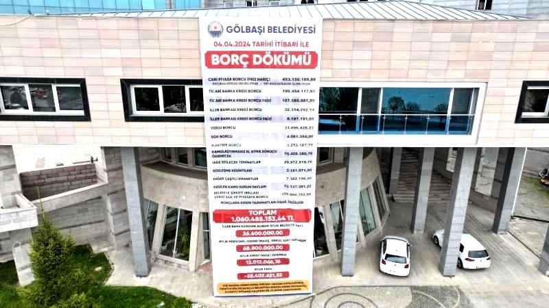 Belediye'nin borcunu binaya astı!