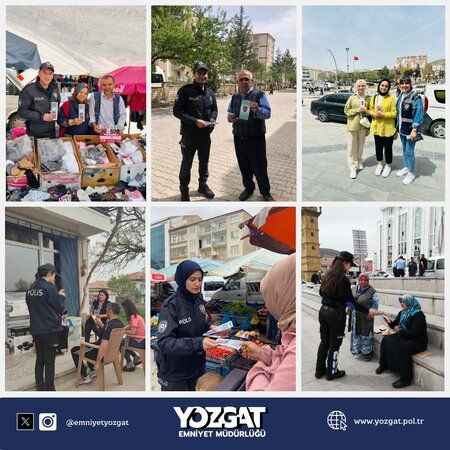 Yozgat'ta 719 Vatandaşa ve 422 Öğrenciye Güvenlik ve Trafik Kuralları Eğitimi Verildi