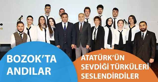 Bozok Üniversitesi'nde Atatürk'ü anma programı düzenlendi