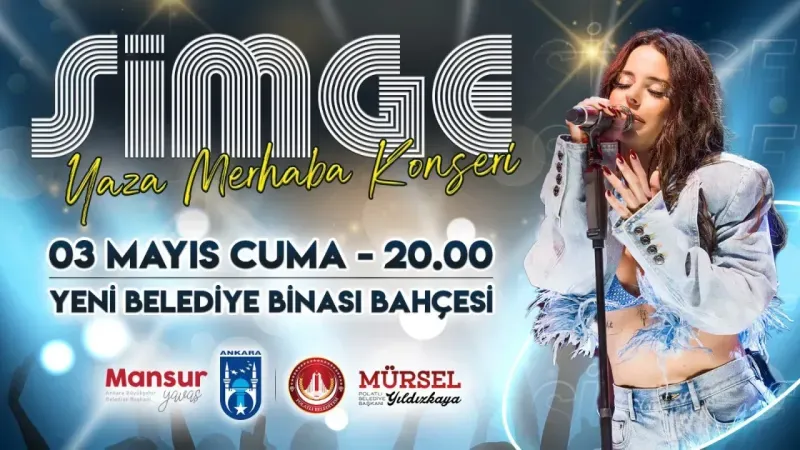 Polatlı Belediyesi'nden Simge İle Yaza Merhaba Konseri Müjdesi!