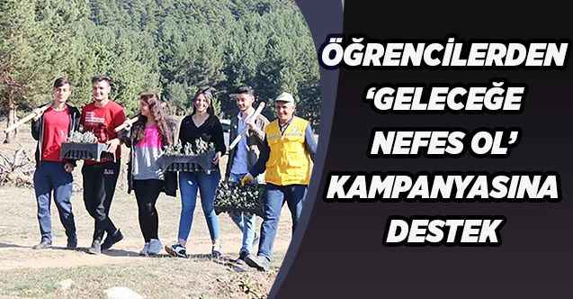 Akdağmadeni Meslek Yüksekokulu da 'geleceğe nefes ol' dedi