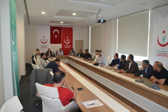 Yozgat İl Sağlık Müdürlüğü’nde hasta nakilleri görüşüldü