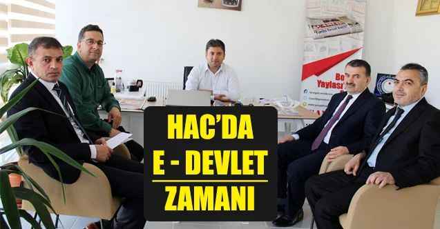 Hacca İlk Defa Kayıt Yaptıracaklara E-Devlet Kolaylığı