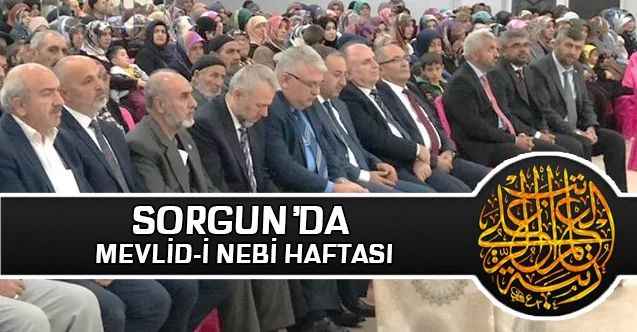 Sorgun’da Mevlid-i Nebi Haftası etkinliği