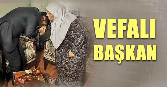 Ülkü Ocakları Eğitim ve Kültür Vakfı Genel Sinan Ateş'ten Şehit Ailelerine Vefa