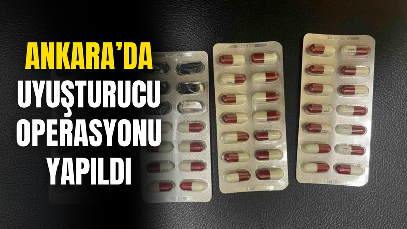Ankara’da Operasyon: 23 Gram Metamfetamin ve Eroin Ele Geçirildi