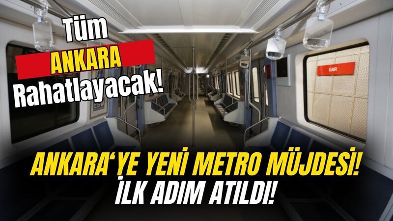 Ankara'nın Yeni Ulaşım Hedefi: Metroyla Şehri Keşfetme Vakti Geldi!