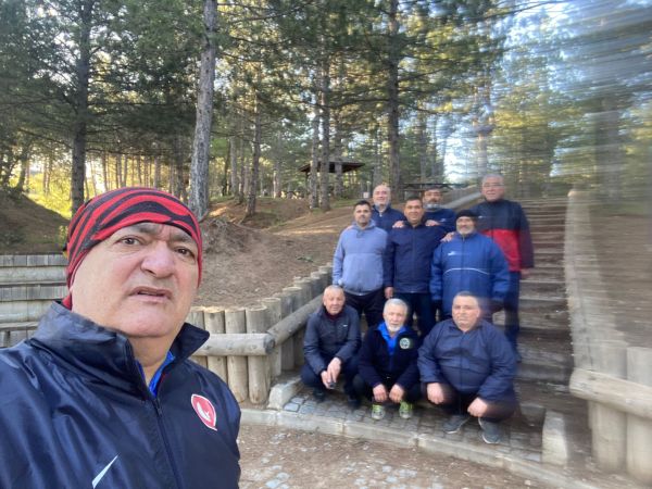 Yozgat'ta her sabah spor yaparak zinde kalıyorlar