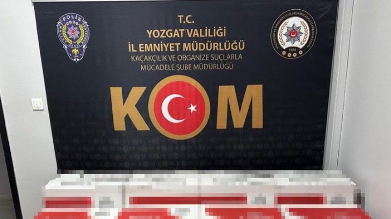 Yozgat’ta Büyük Operasyon: 200 Bin Adet Ele Geçirildi!