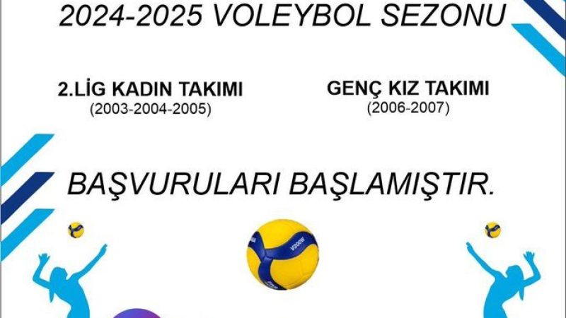 ABBSK 2. Lig Kadın ve Genç Kız Voleybol Takımı Başvuru Formu