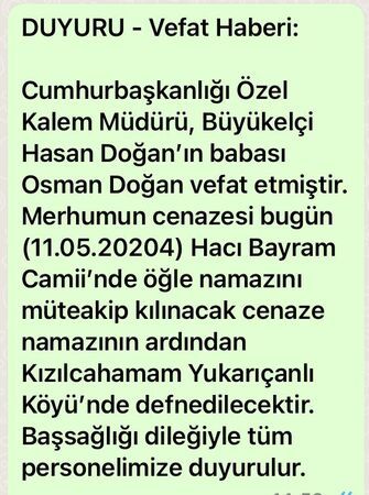 Hasan Doğan'ın Babası Osman Doğan Vefat Etti! Osman Doğan Kimdir, Neden Öldü?