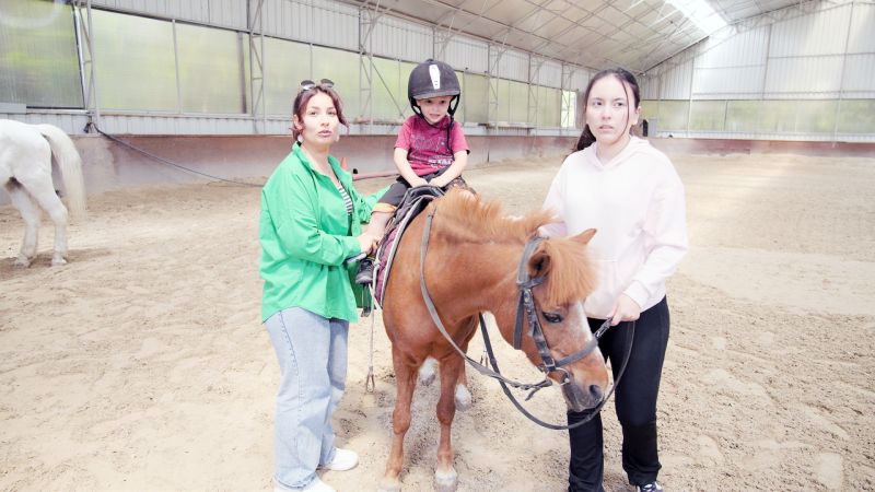 Beştepe atlı spor kulübüne engelsiz ziyaret