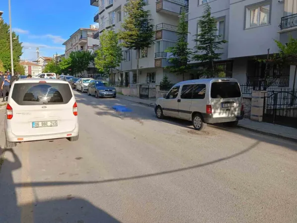 Ankara'da feci olay:anlaşmazlık kanlı bitti: 1 ölü, 1 yaralı