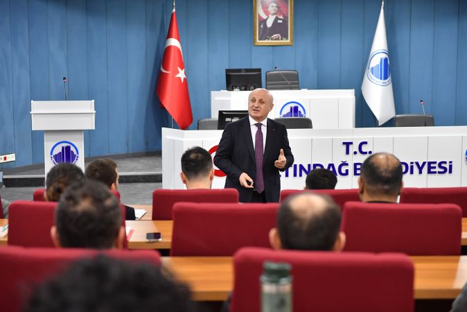 Belediye personeline eğitim
